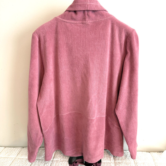 Free Country Womens Mauve Long Sleeve Cowl Neck Sweater XL Casual Cozy Timeless - Picture 2 of 14